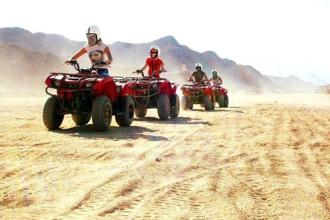 Egypt: 6 - Hours Desert Quad Bike Safari in Hurghada with Traditional Bedouin Dinner and Show 6