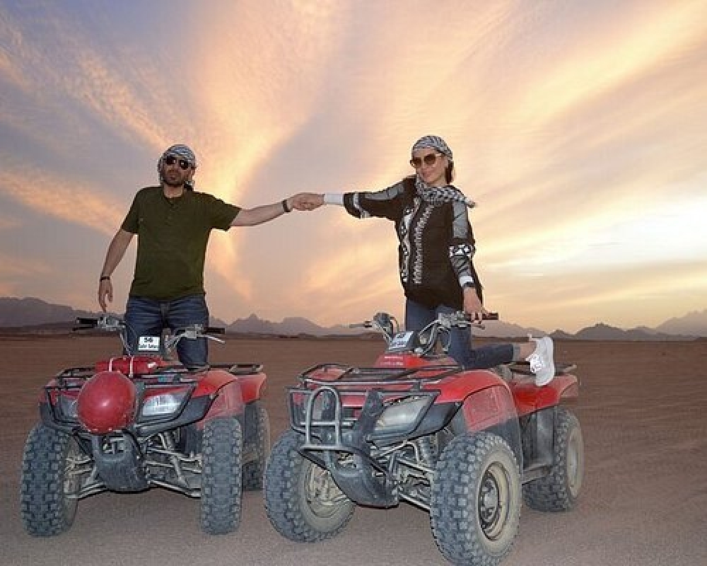 Egypt: 6 - Hours Desert Quad Bike Safari in Hurghada with Traditional Bedouin Dinner and Show 7