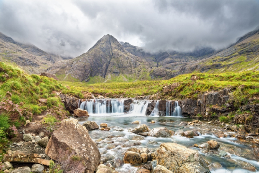 Isle of Skye: From Portree to Fairy Pools & Sligachan Old Bridge with an APP 6