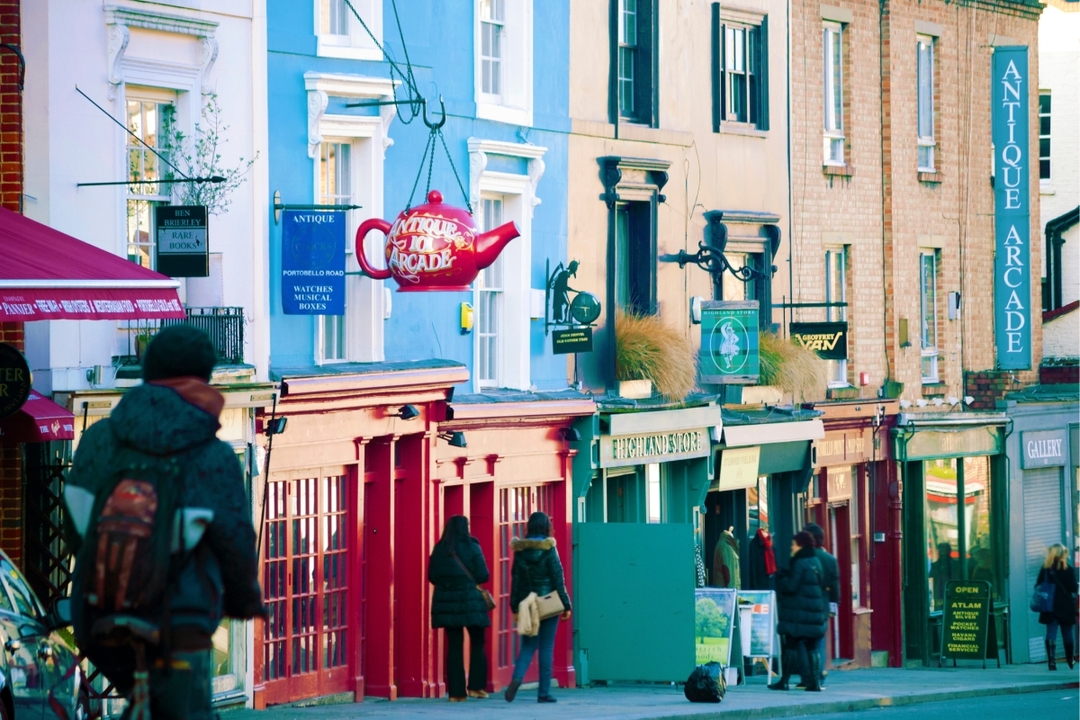 Notting Hill Self-Guided Walking Tour with an APP 1