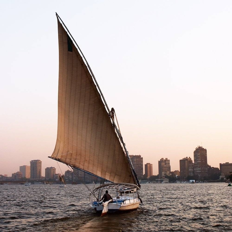 SHORT FELUCCA TRIP ON THE NILE IN CAIRO 2