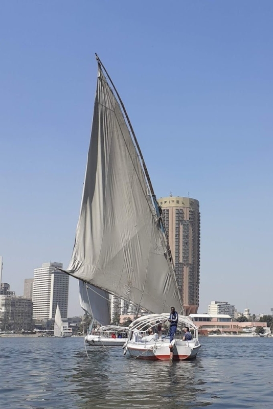 SHORT FELUCCA TRIP ON THE NILE IN CAIRO 3