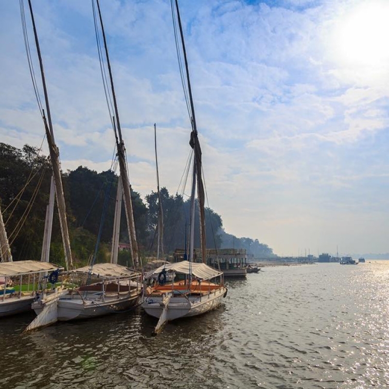 SHORT FELUCCA TRIP ON THE NILE IN CAIRO 5