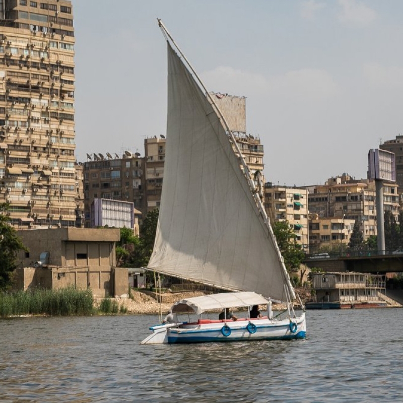SHORT FELUCCA TRIP ON THE NILE IN CAIRO 6