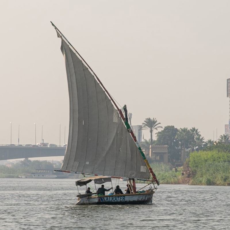 SHORT FELUCCA TRIP ON THE NILE IN CAIRO 7