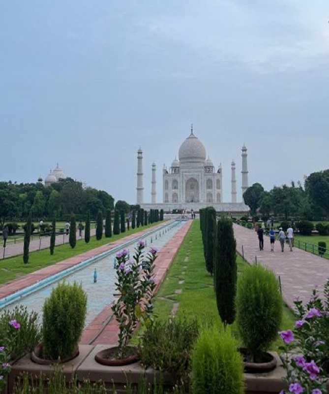 Same Day Taj Mahal With Elephant Conservation Centre From Delhi 6
