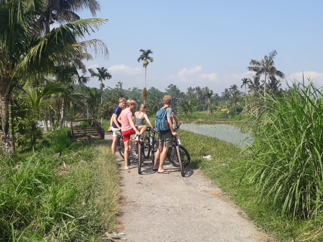Golong Countryside Bike Ride to Ranget Spring and Lingsar Temple 6