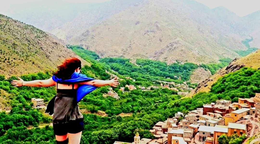 Atlas Mountains desert camel ride & waterfalls Day Trip 5