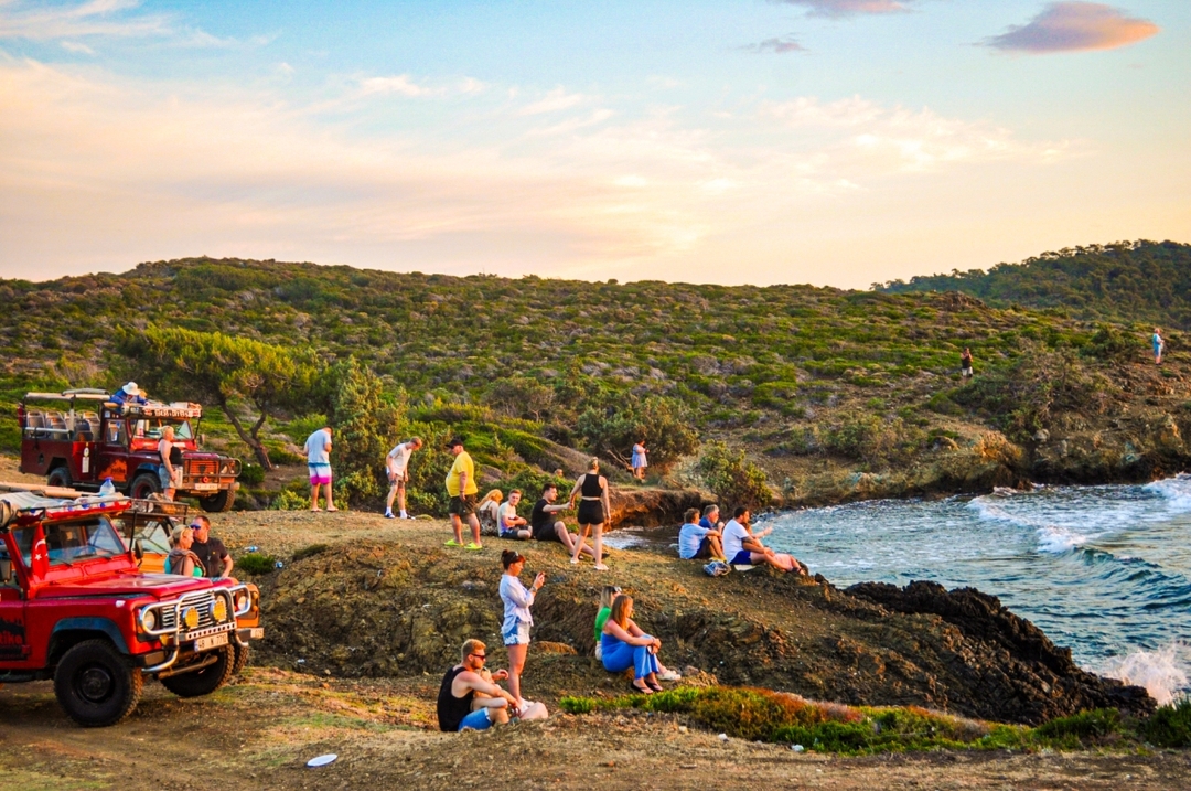 Sunset and Beach Party, Swim with Barbeque Dinner (4x4 Jeep) from Marmaris 3