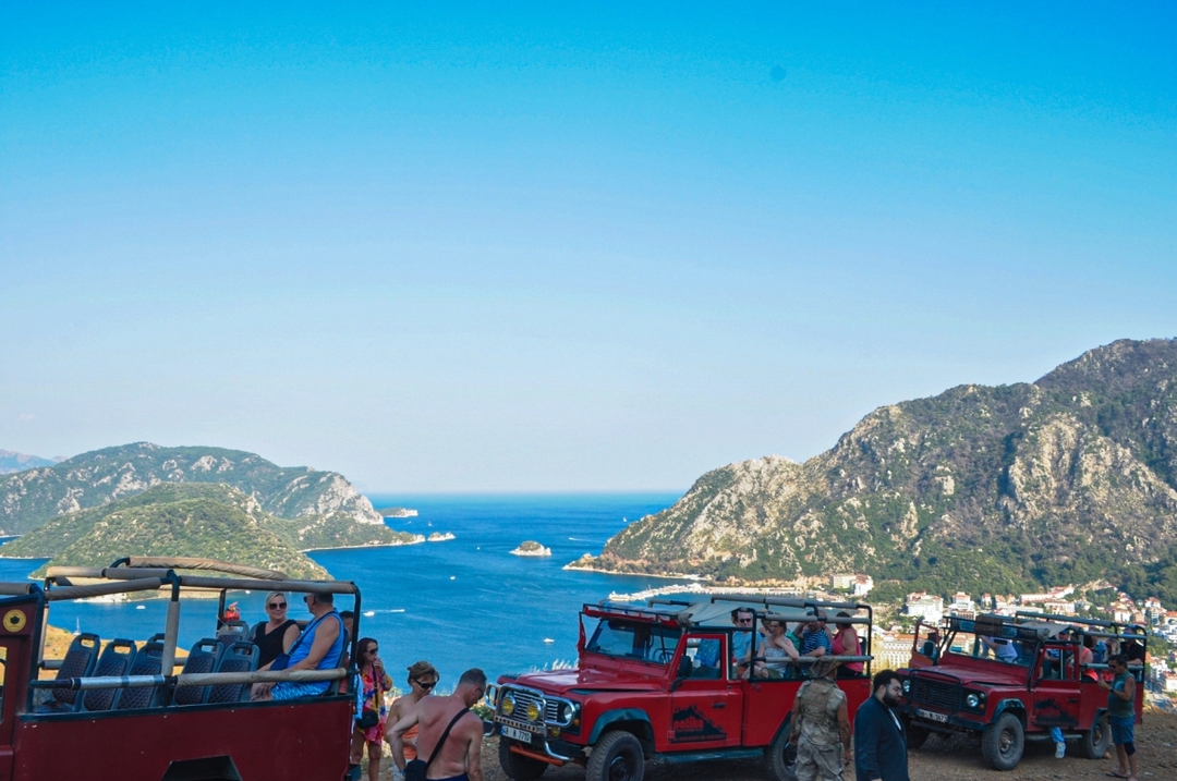 Sunset and Beach Party, Swim with Barbeque Dinner (4x4 Jeep) from Marmaris 7