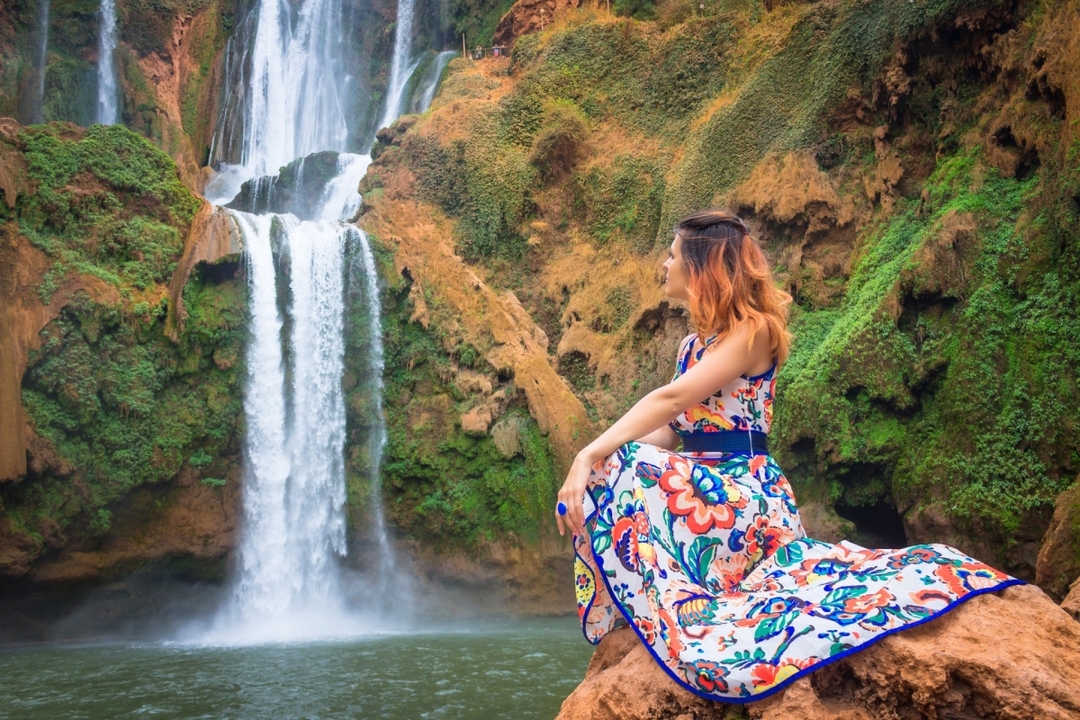 Small group Ouzoud Waterfall Guided Tour Boat Ride from Marrakech 6