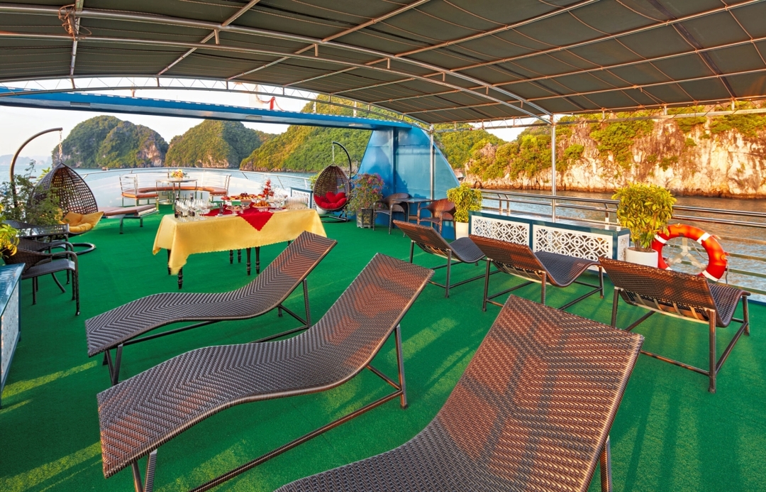 Cozy Bay Premium Cruise – Luxury 6-Hour Halong Bay Day Trip by Sanna Tour 6
