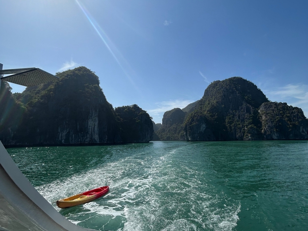 The Catba Catamaran – 6-Hour Lan Ha Bay Adventure from Cat Ba Island By Sanna Tour 1