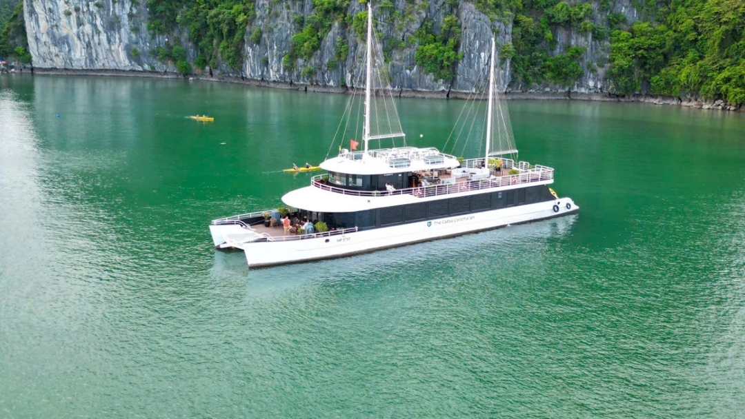 The Catba Catamaran – 6-Hour Lan Ha Bay Adventure from Cat Ba Island By Sanna Tour 8