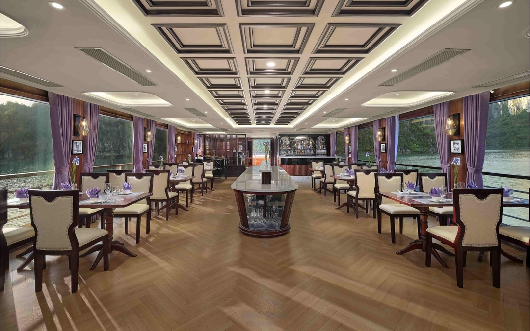 Iris Cruise – 1-Day Halong Bay Luxury Experience with Cave, Island & Live Music By Sanna Tour 5