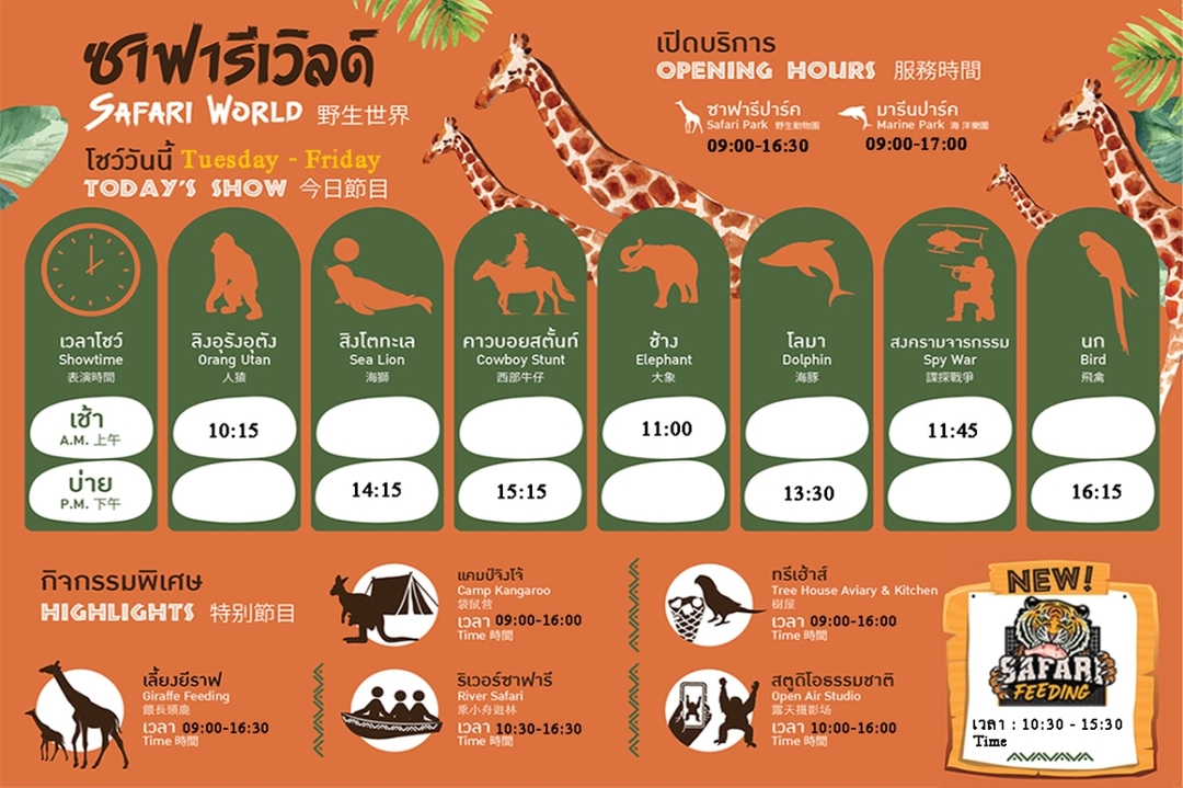 Safari World + Marine Park with Lunch 6