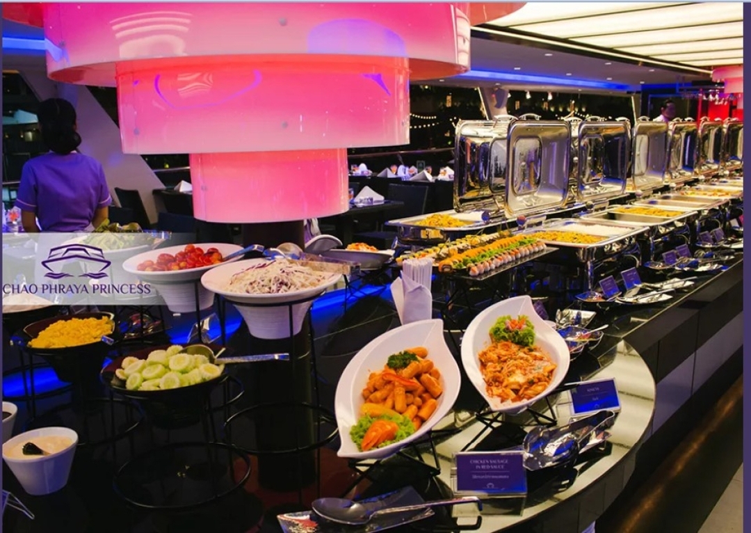 DINNER CRUISE-INTERNATIONAL BUFFET (ICONSIAM Pier & ASIATIQUE Pier 19.30 – 21.30) 8