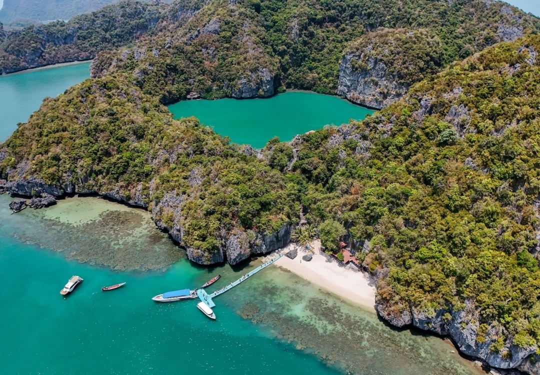 Angthong Marine Park Tour + Kayak By Big boat (from Samui) 4