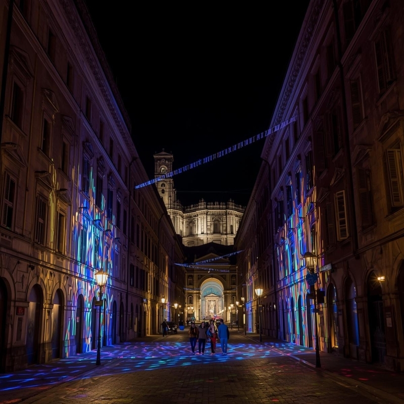 Luci d'Artista City Tour of Turin 3