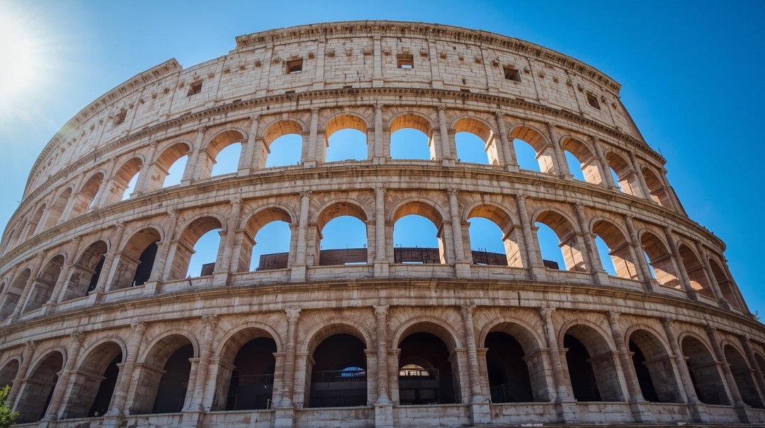 Entrance to the Colosseum and Roman Forum & City Sightseeing Rome Hop On Hop Off 4
