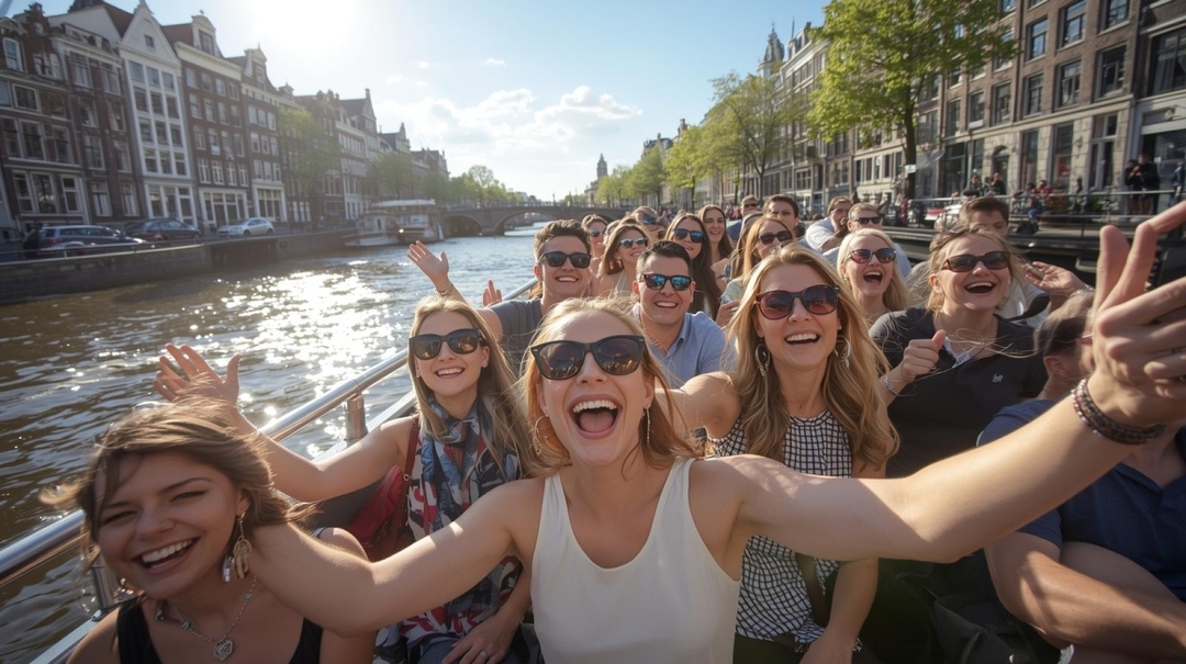 Hop-on Hop-off Boat Amsterdam 4