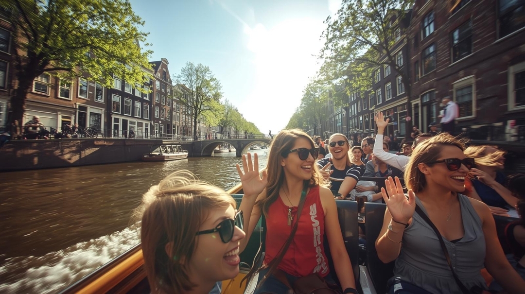 Hop-on Hop-off Boat Amsterdam 5