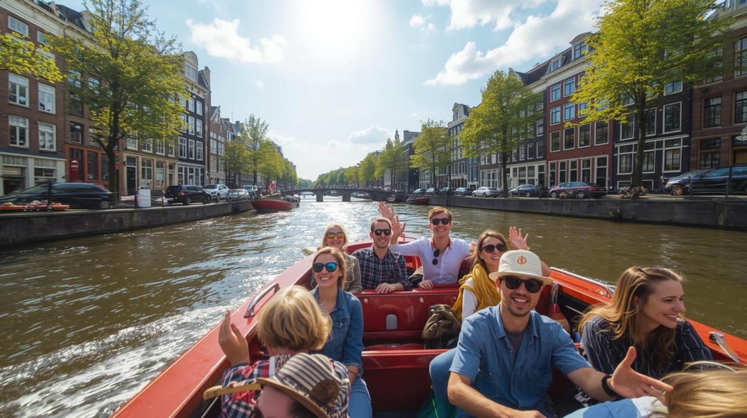 Hop-on Hop-off Boat Amsterdam 6