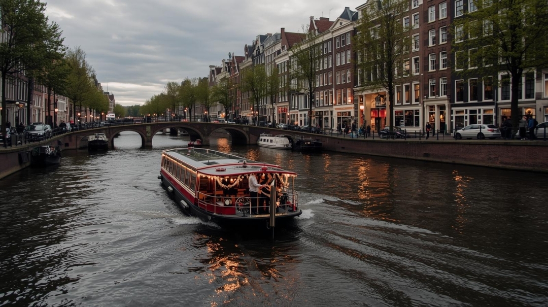 Amsterdam: Lovers Canal Cruise from Central Station 1