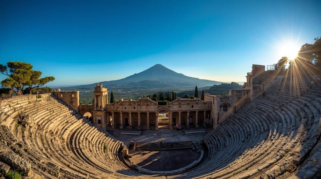 Ancient Theater of Taormina: Entry Ticket + Auduiguide 2