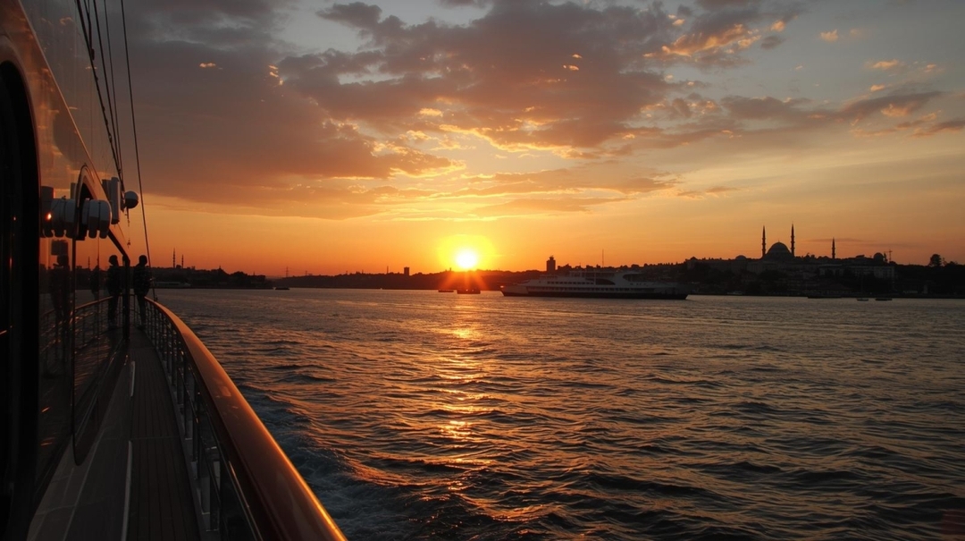 Istanbul: Bosphorus & Golden Horn Sunset Yacht Cruise with Expert Guide 1