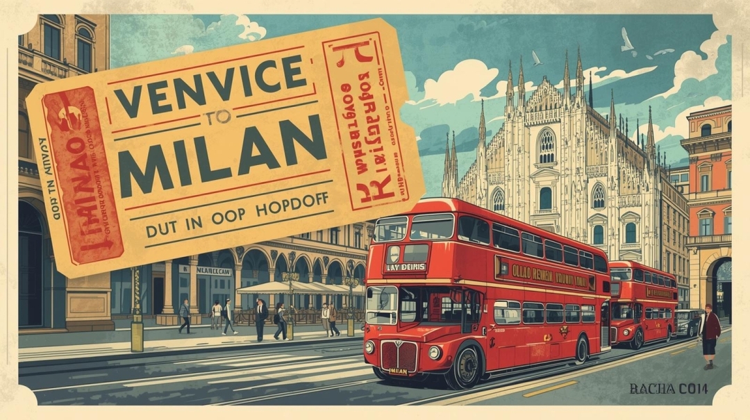 A day in Milan: Round trip train ticket from Venice & Hop On Hop Off Milan 6