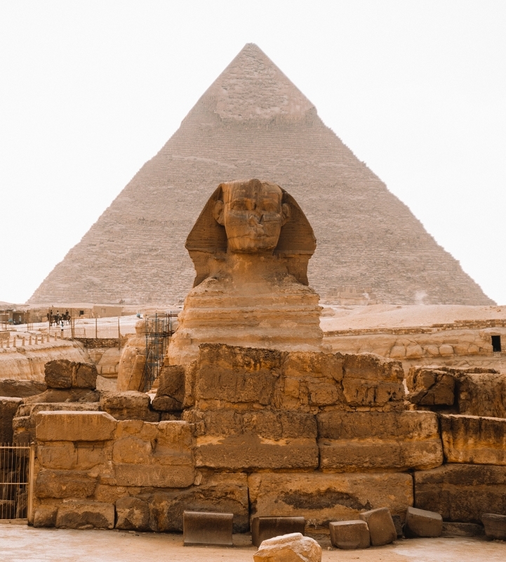 Grand New Egyptian Museum and Pyramids of Giza tour from Sharm by Bus 5