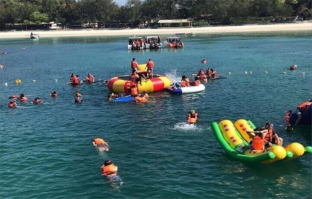 Pattaya-Koh Larn: Speed boat -Sea walker- Parasailing-Jetski-Banana-Snorkelling-lunch 6