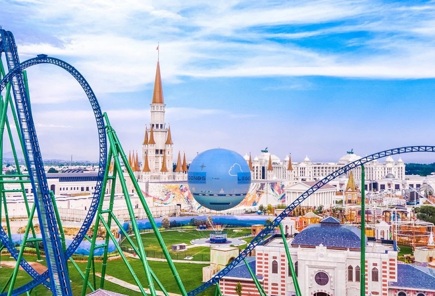 Land of Legends Theme Park Tour from Antalya – Full-Day Adventure with Dolphin Show & Typhoon Coaster 6