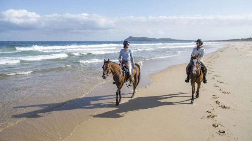 Horse Riding At the Golden Sandy Beach of Antalya 2