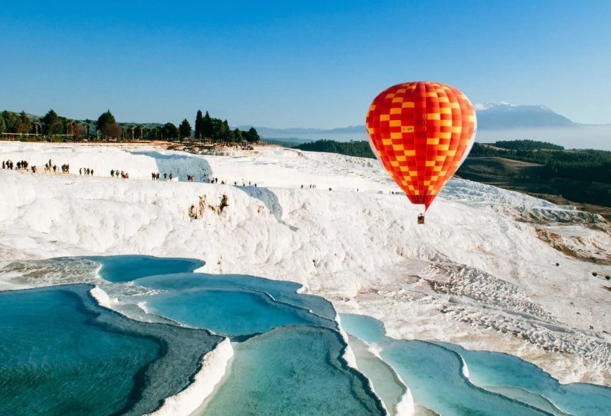 Pamukkale Hot Air Balloon Tour – Sunrise Flight Over Cotton Castle 7