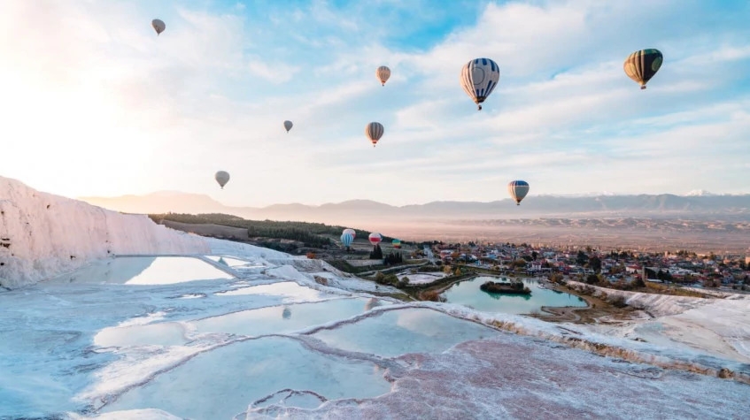 Pamukkale Hot Air Balloon Tour – Sunrise Flight Over Cotton Castle 8