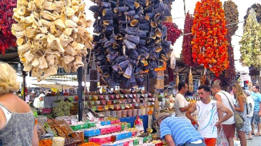 Bodrum Turgutreis Market Tour 6