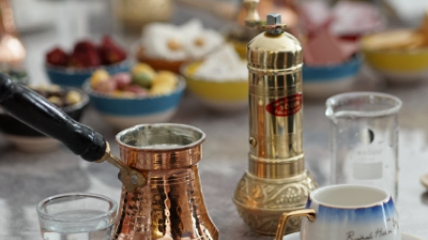 Turkish Coffee Making On Sand-Fortune Telling Workshop 3