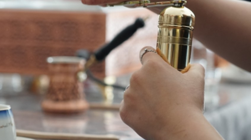 Turkish Coffee Making On Sand-Fortune Telling Workshop 5