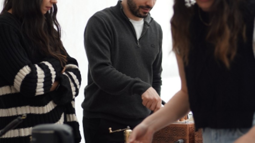 Turkish Coffee Making On Sand-Fortune Telling Workshop 8