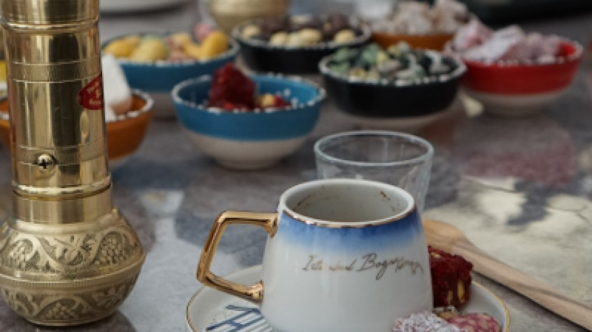 Turkish Coffee Making On Sand-Fortune Telling Workshop 9