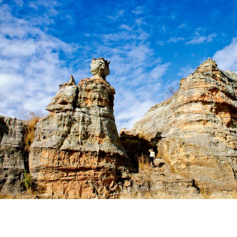 In the Ridges and Canyons of Isalo