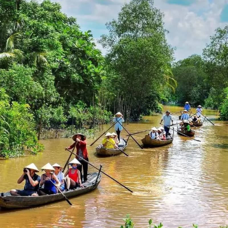 Discover Mekong Delta Cai Be Floating Market Tan Phong Adventure Day Tour 3