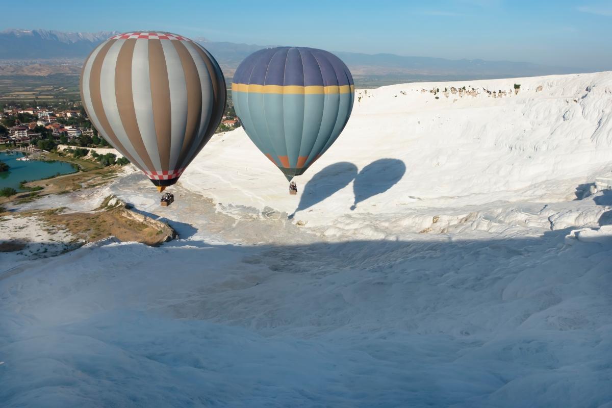 Pamukkale Hot Air Balloon Tour from Fethiye – Sunrise Flight Over Cotton Castle & Travertines