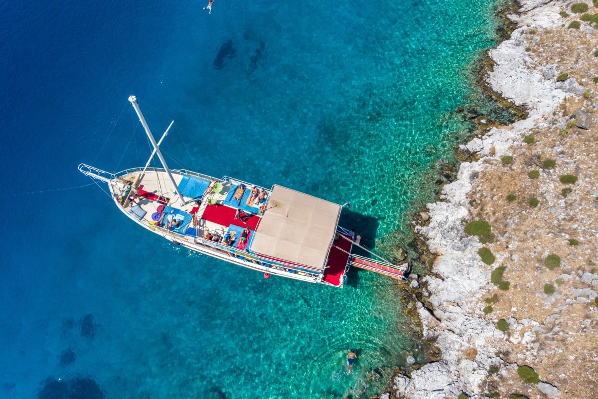 Daily 12 Islands Boat Tour from Fethiye – Swim, Snorkel & Discover Hidden Bays