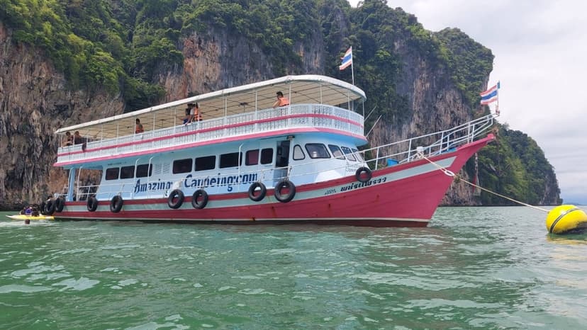 Phang Nga Bay & James Bond with Canoeing by Big Boat 3