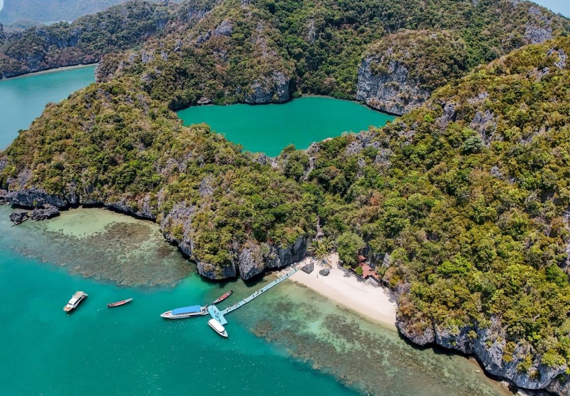 Angthong Marine Park Tour By Big boat (from Samui)
