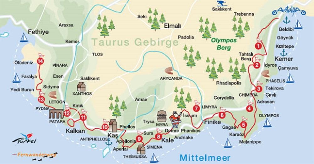 Lycian Way Turkey Guide 2026: Routes & Hiking Tours