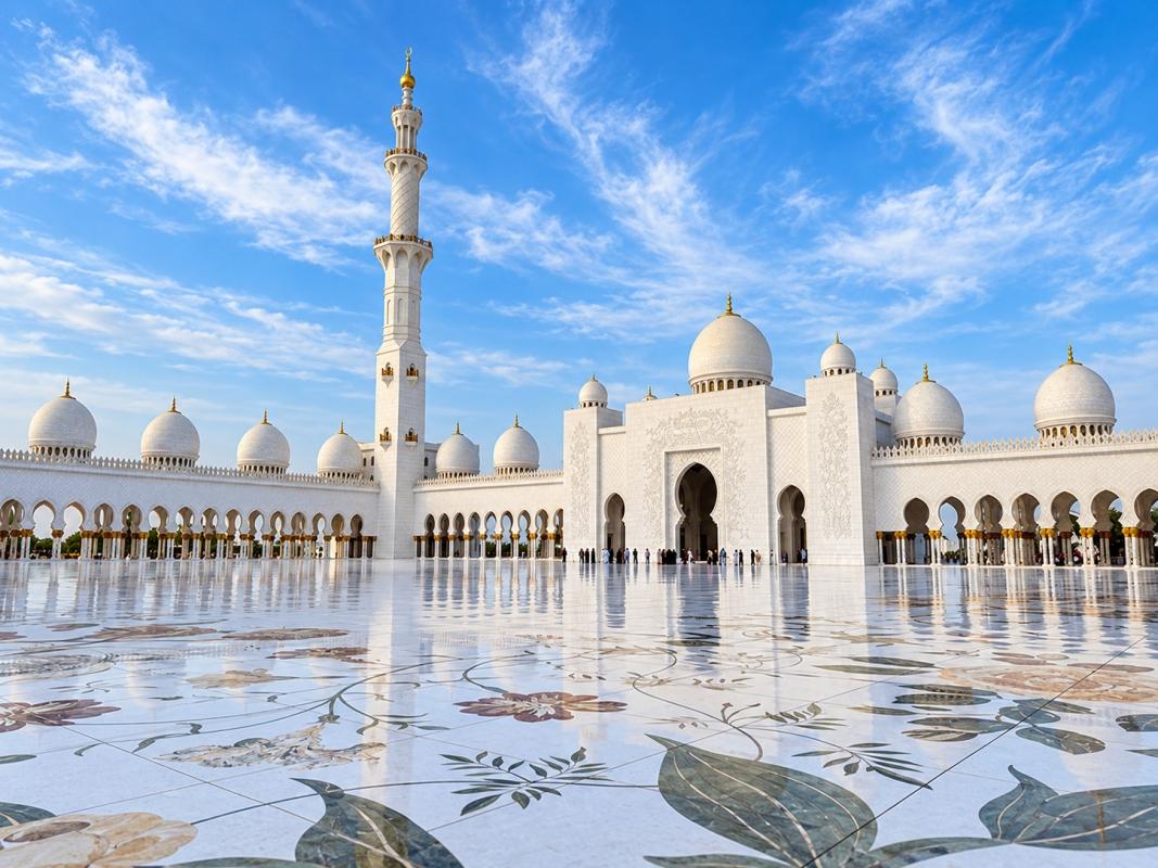 Sheikh Zayed Grand Mosque Private Tour from Dubai - 5 Hours
